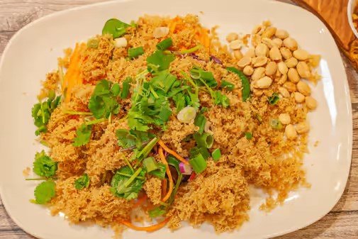 Order Yum Pla Duk Fu food online from Thai Taste Express store, Silver Spring on bringmethat.com