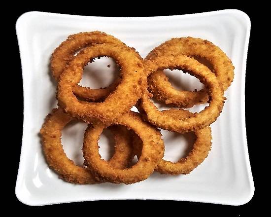 Order Homemade Onion Rings food online from Paninis Bar & Grill store, Stow on bringmethat.com