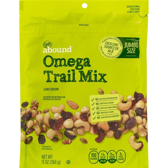 Order Gold Emblem Abound Omega Trail Mix, 13 OZ food online from Cvs store, VINELAND on bringmethat.com