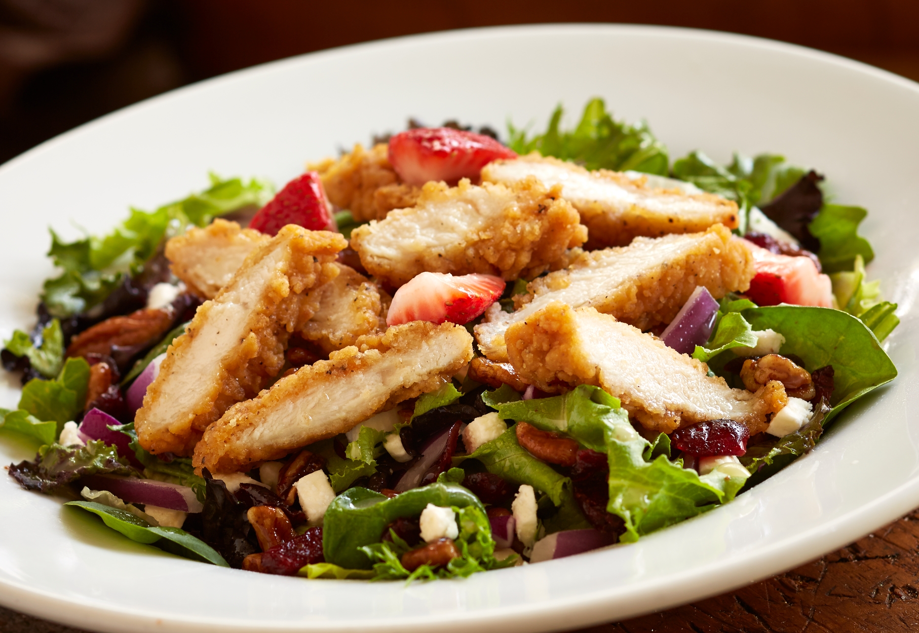 Order Nutty Chicken Salad food online from Smokey Bones store, Albany on bringmethat.com