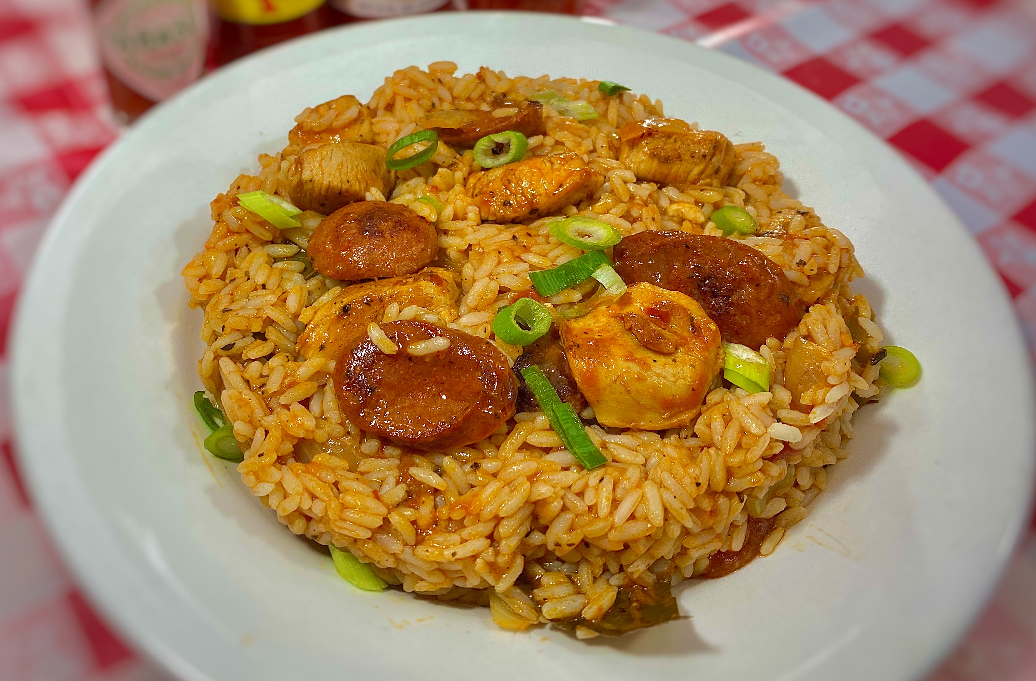 Order Jambalaya food online from The Gumbo Pot store, San Diego on bringmethat.com