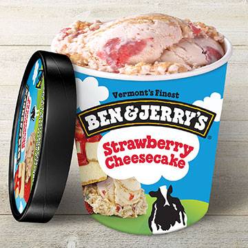 Order Ben & Jerry's Ice Cream Strawberry Cheesecake food online from TGI Fridays store, Winchester on bringmethat.com