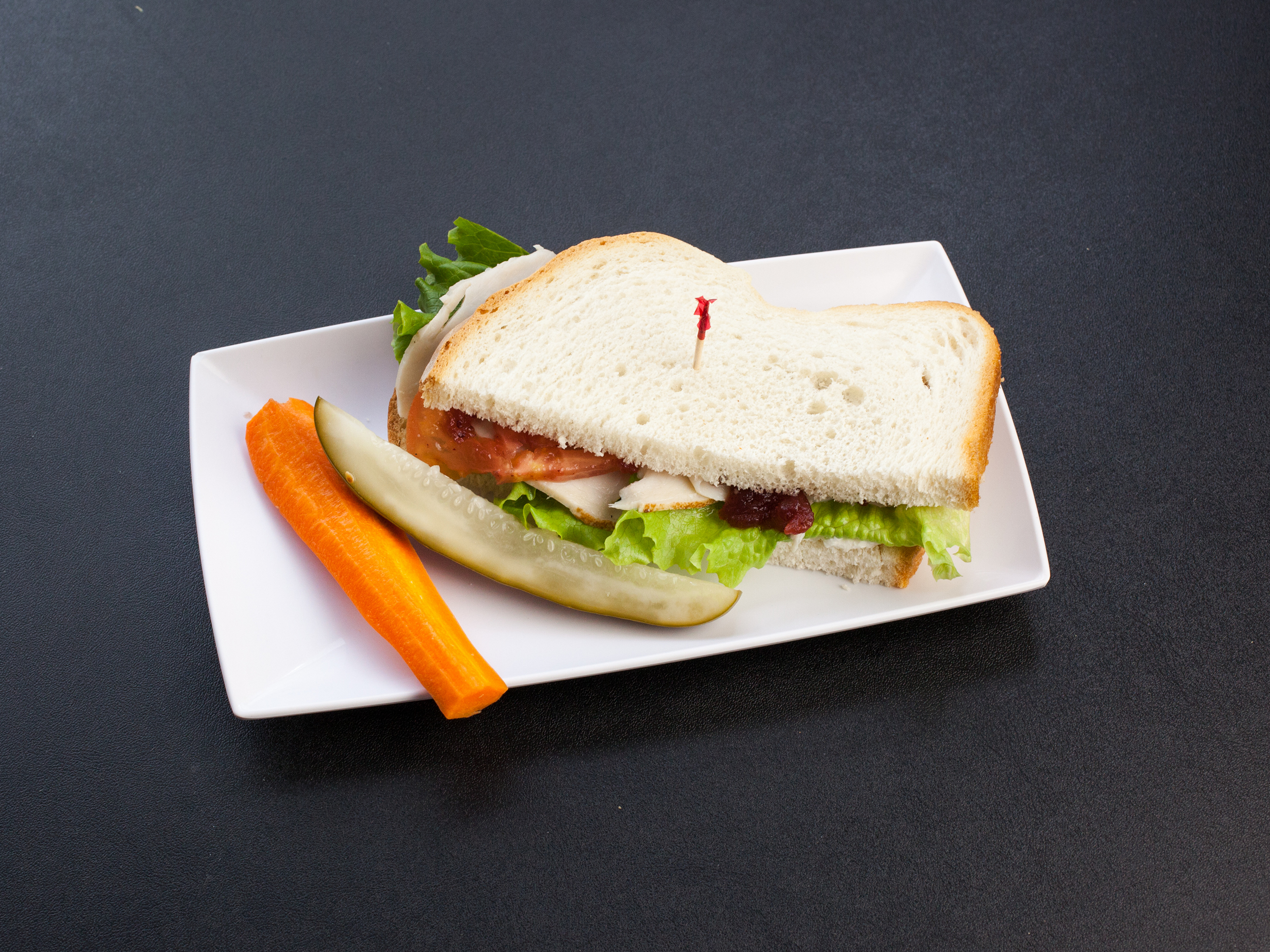 Order Turkey Cranberry Sandwich food online from Mustard Seed Cafe store, Seattle on bringmethat.com