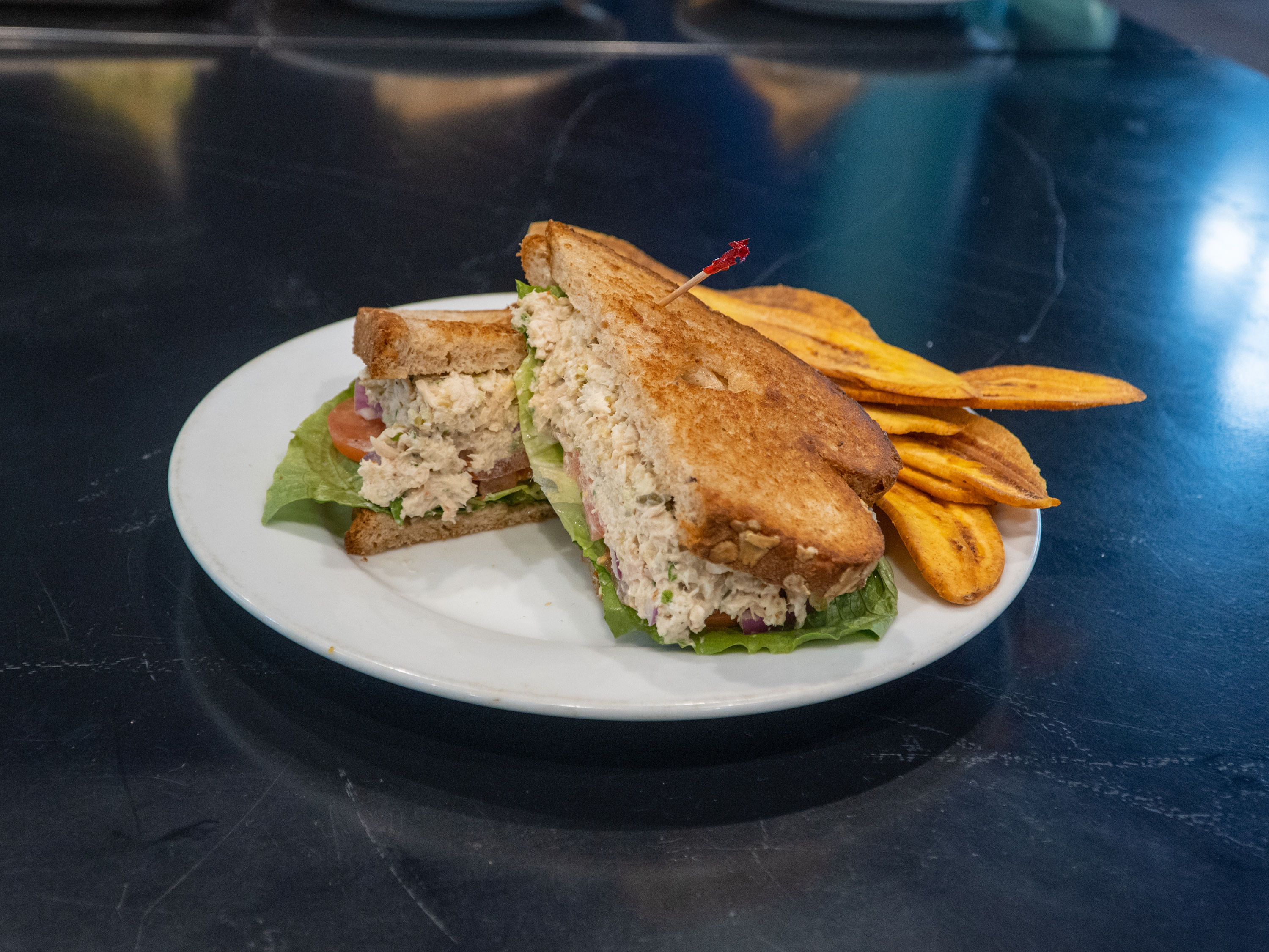 Order Tuna Salad Sandwich food online from Merengue Bakery & Cafe store, Monrovia on bringmethat.com