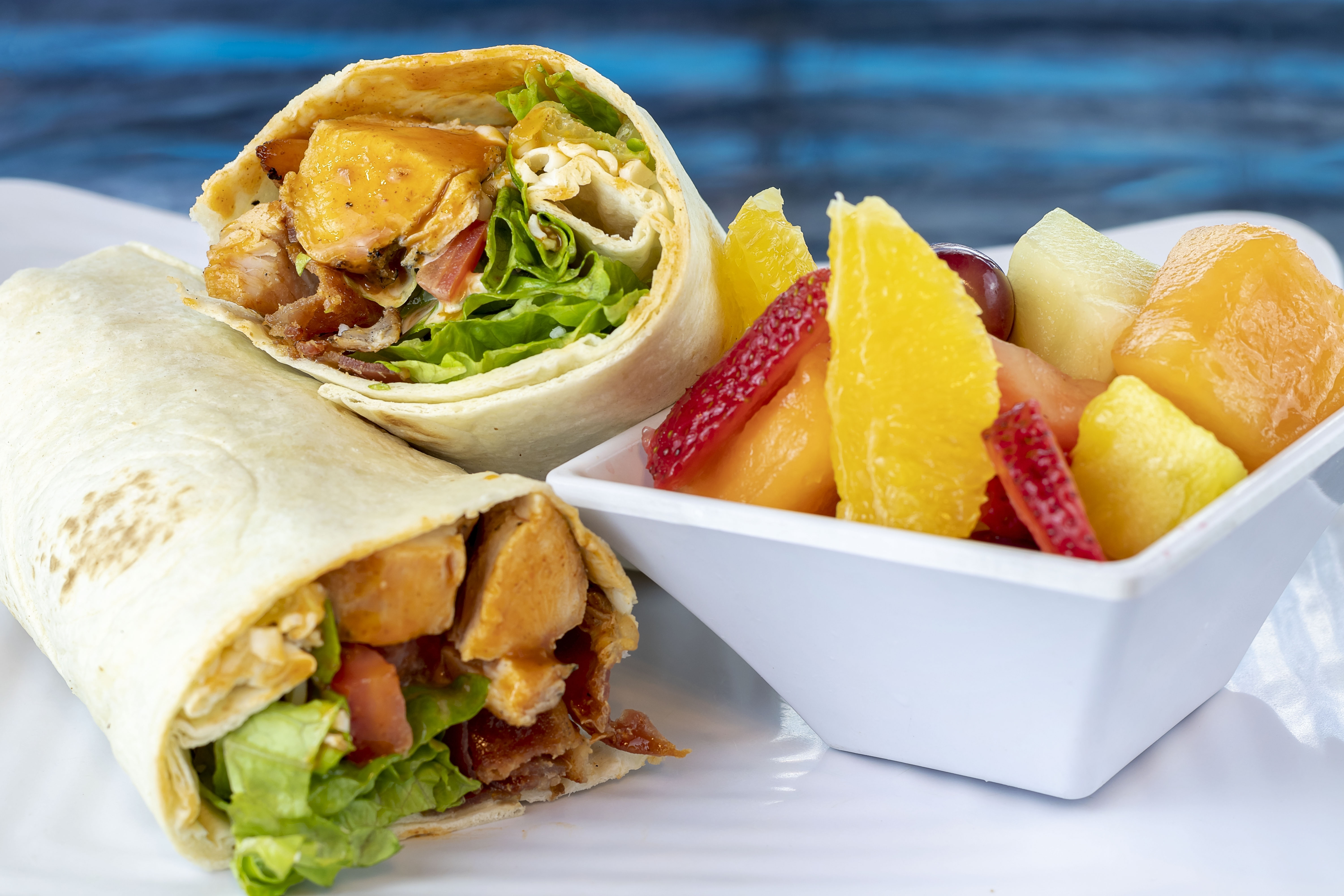 Order Buffalo Chicken Wrap food online from Sweet Buzz Bean & Bistro store, Harrison City on bringmethat.com