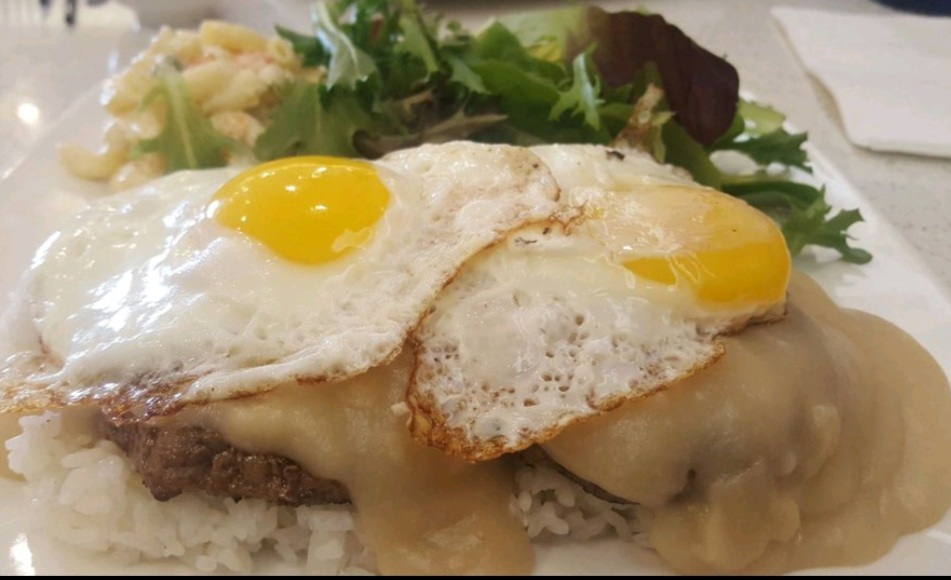 Order #10 Loco Moco food online from Young Hawaiian Bbq store, Chino on bringmethat.com