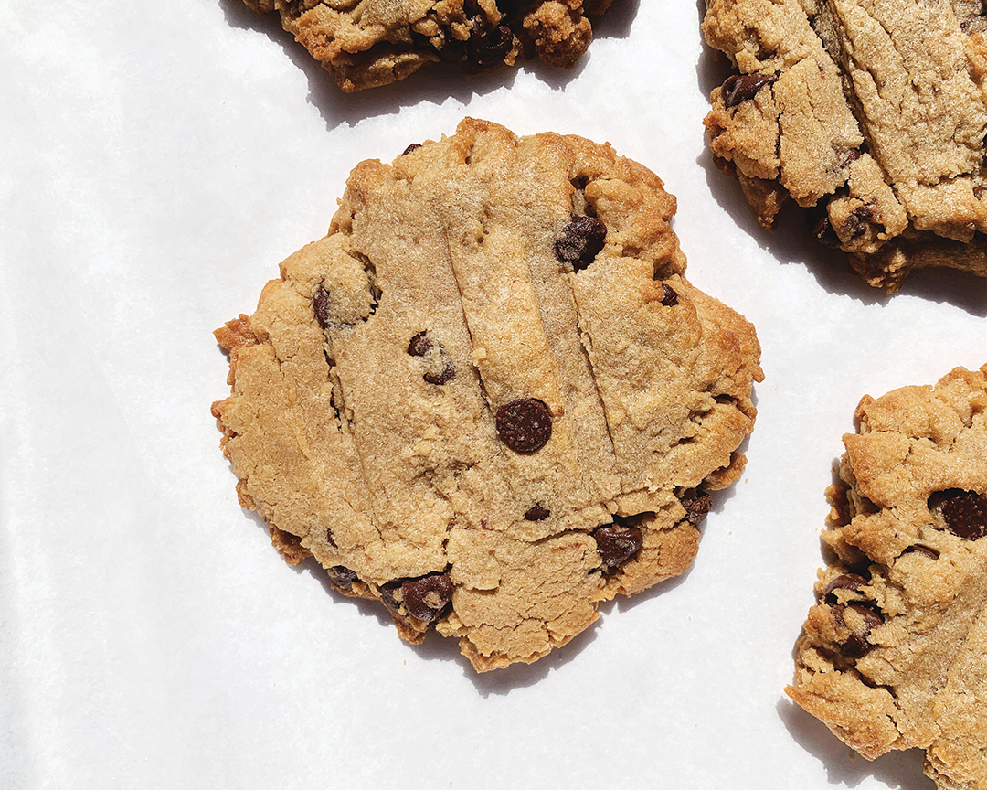 Order Peanut Butter Chocolate Chip Cookie food online from Stirred, Not Shaken store, San Francisco on bringmethat.com