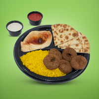 Order Falafel Plate food online from Med Grill store, San Diego on bringmethat.com