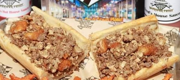 Order 14. Center City Cheesesteak food online from Fred's Downtown Philly store, Lewisville on bringmethat.com