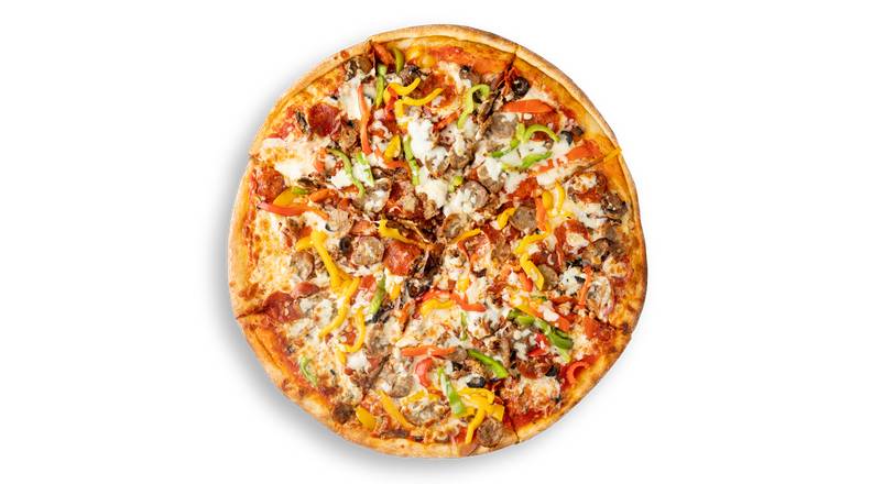 Order The Works food online from Sal Pizzeria store, Mission Viejo on bringmethat.com