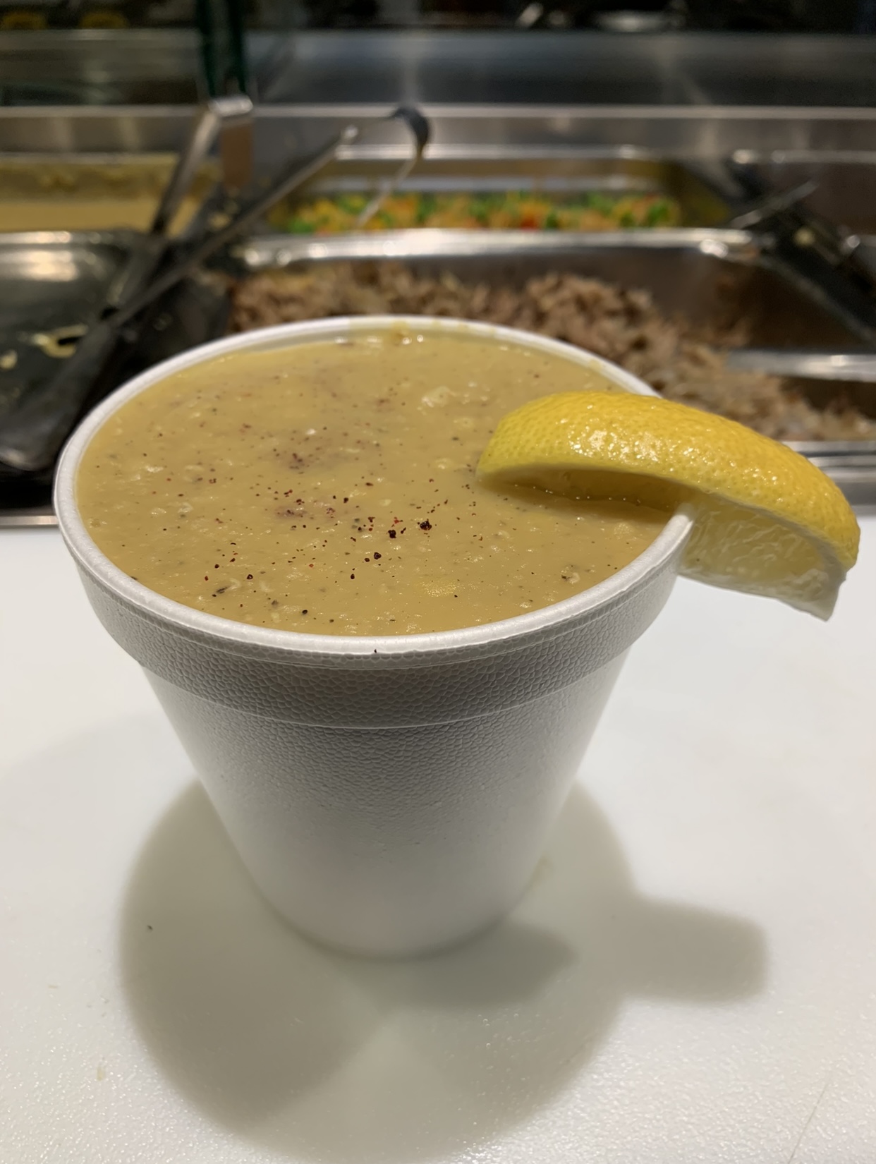 Order (Vegan) Grandma Zarifa's Lentil Soup  food online from Sultans Market store, Chicago on bringmethat.com