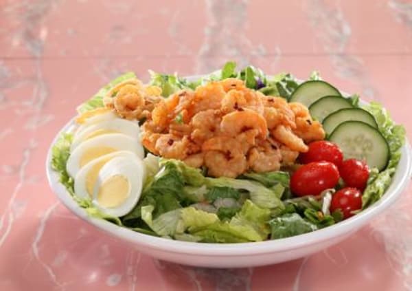 Order Spicy Shrimp Salad food online from Hwy 55 Burgers Shakes & Fries store, Sharpsburg on bringmethat.com