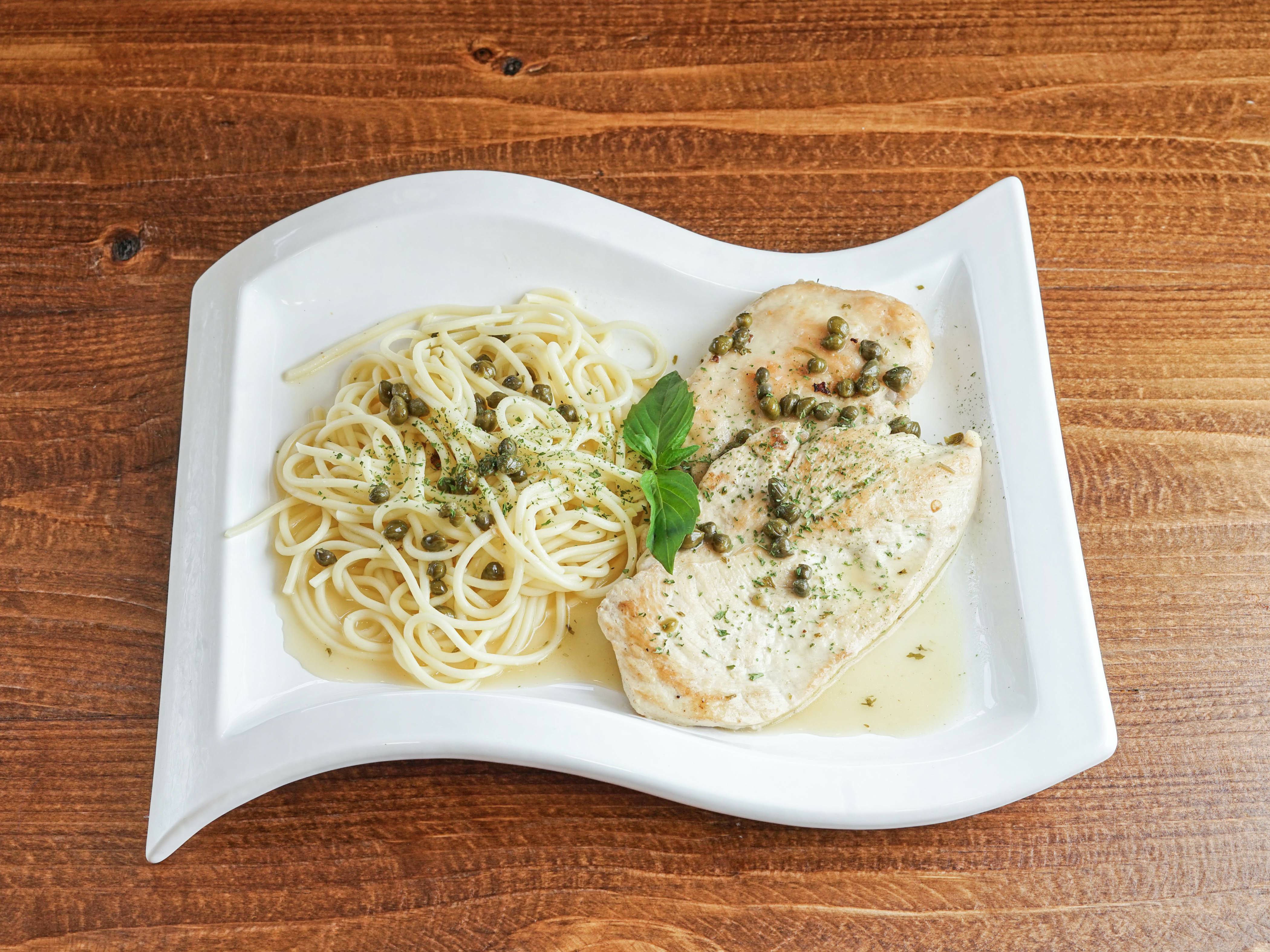 Order Chicken Piccata food online from Milano Pizza store, Gaithersburg on bringmethat.com