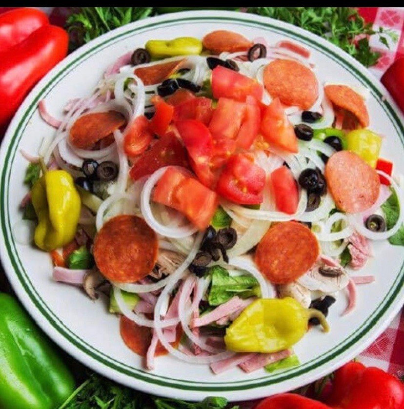 Order SM Antipasto Salad food online from Mario Italian Cafe Vi store, Indio on bringmethat.com
