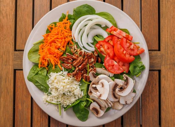 Order Spinach Salad food online from Mr. Natural store, Austin on bringmethat.com