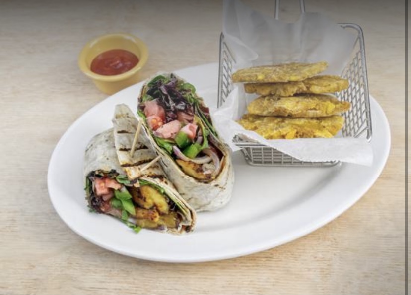 Order Sweet Plantain Wrap food online from Jerkyz store, Stamford on bringmethat.com