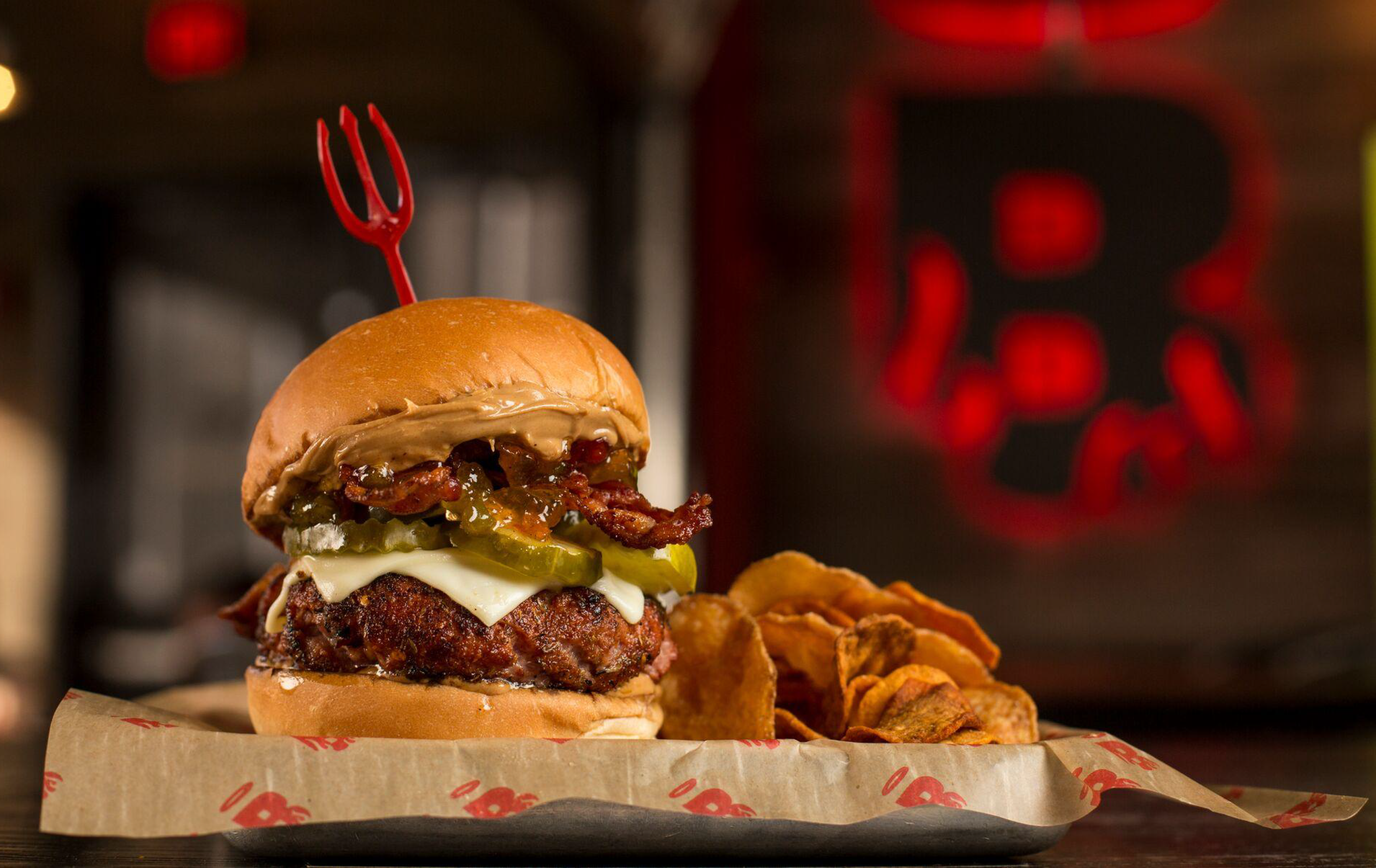 Order Piggy Butter and Jelly Burger food online from Burgatory store, Homestead on bringmethat.com