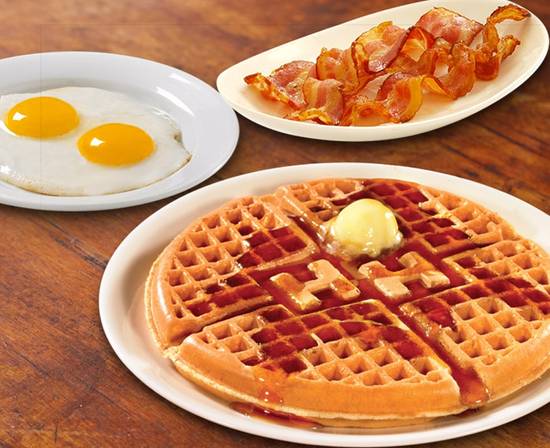 Order Waffle Breakfast food online from Huddle House store, Ardmore on bringmethat.com