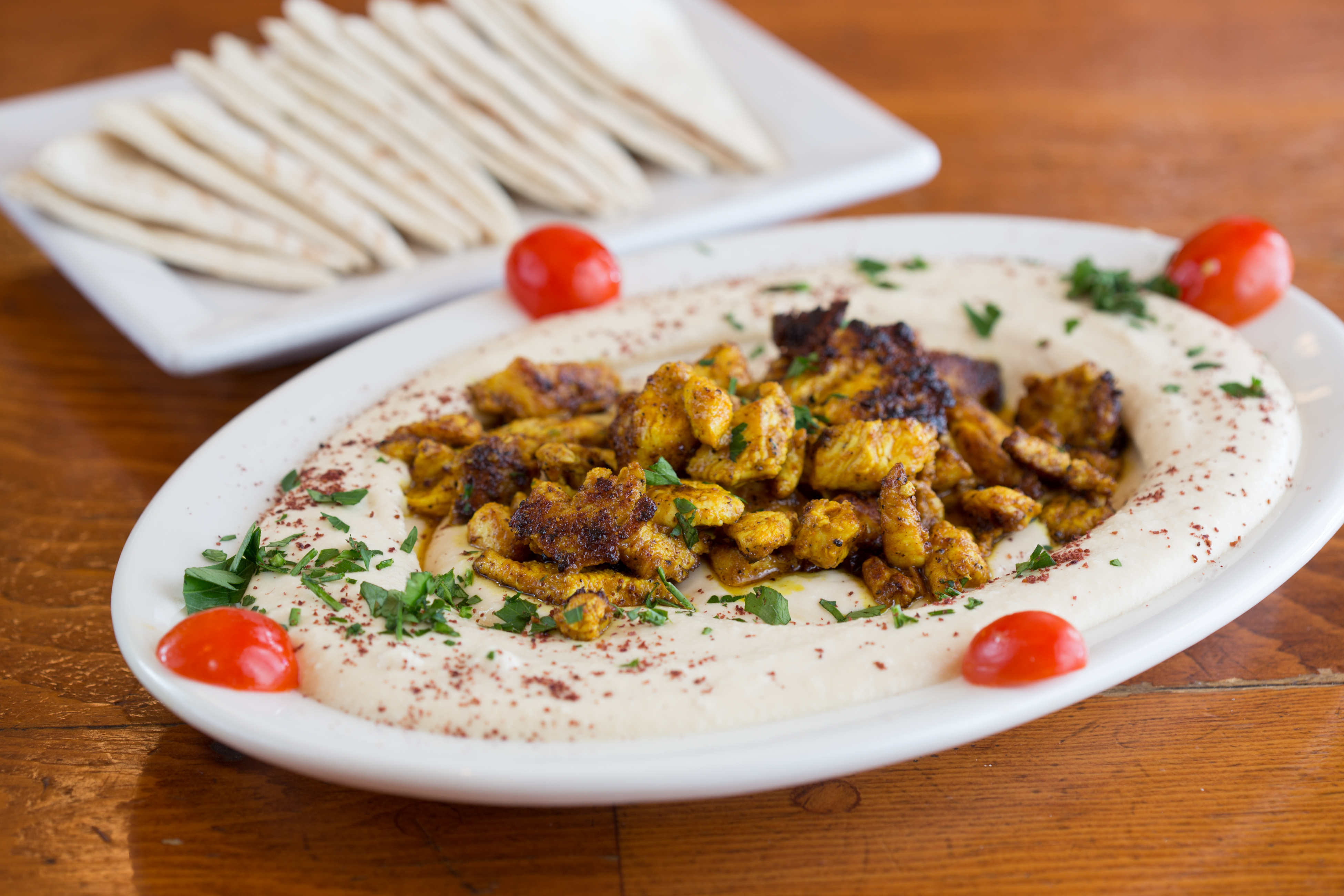 Order Tawook and Hummus food online from Pork Store Cafe store, San Francisco on bringmethat.com