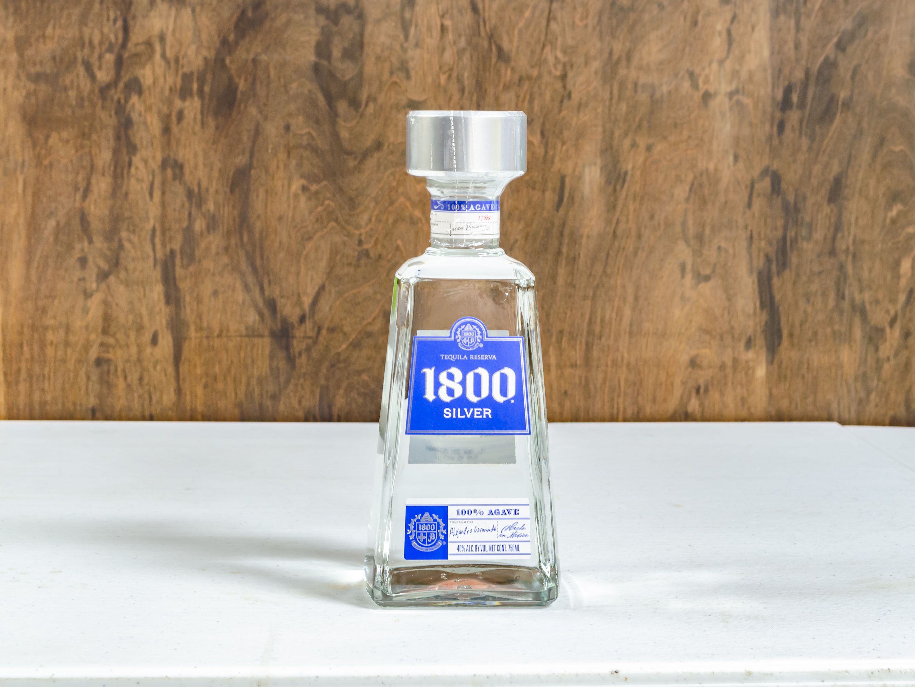 Order 1800 Reserva Silver, 750 ml. Tequila  food online from Liquorama store, Hyde Park on bringmethat.com