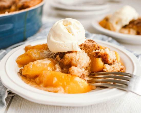 Order Peach Cobbler food online from The Chicken Dream store, Akron on bringmethat.com