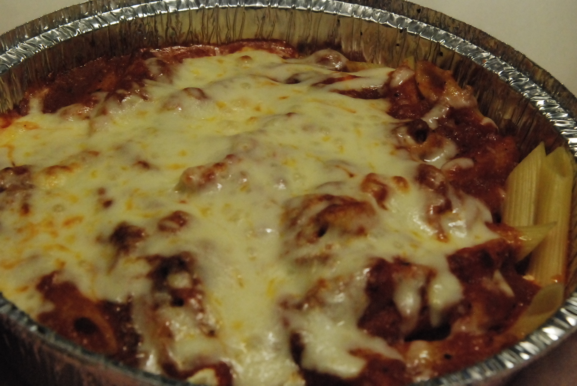 Order Baked Mostaccioli food online from Nick Pizza & Beef store, Bellwood on bringmethat.com