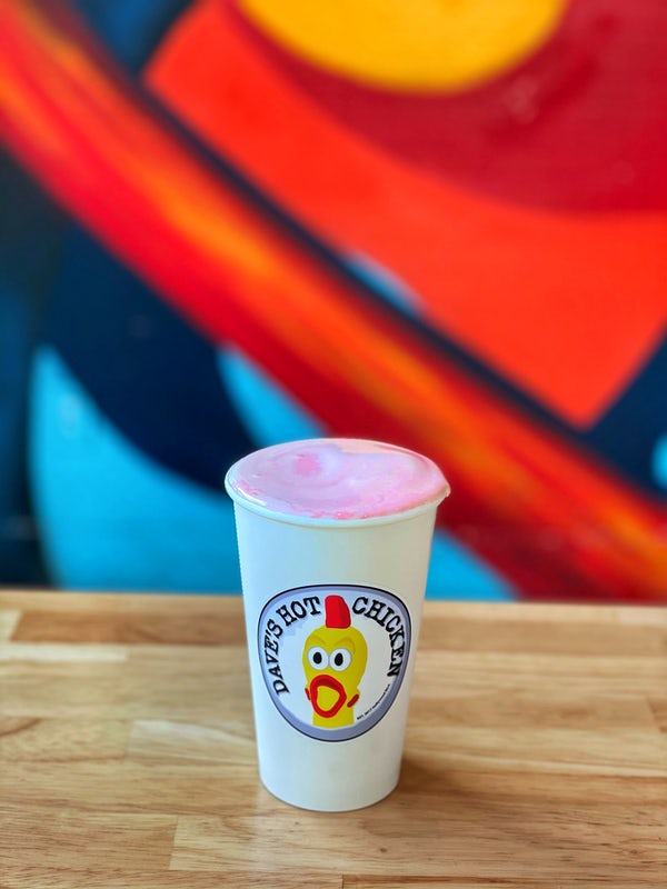 Order Small Strawberry Shake food online from Dave Hot Chicken store, Denver on bringmethat.com