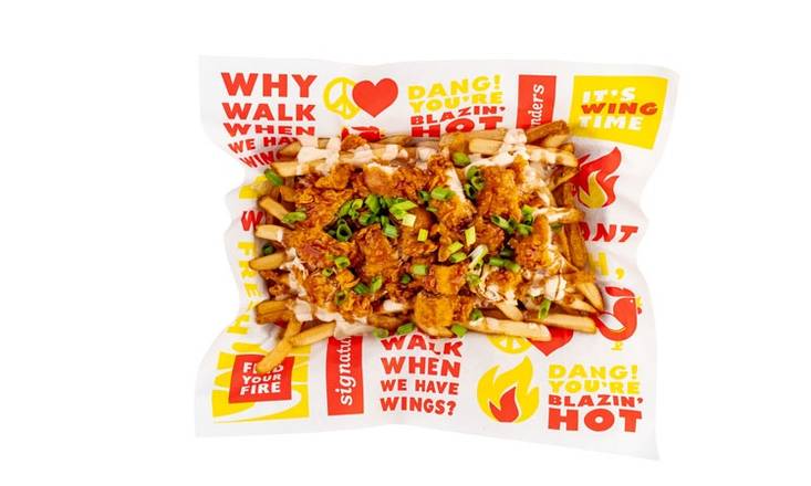 Order honey q loaded fries* food online from Wingstand By Jefferson store, Kansas City on bringmethat.com