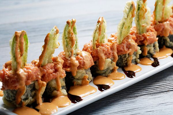 Order Lava Roll food online from Kabuki Japanese Restaurant store, Cerritos on bringmethat.com