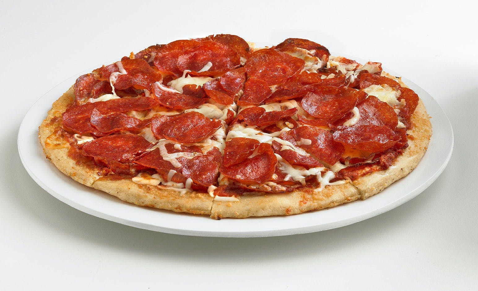 Order Ultimate Pepperoni Pizza - Individual 8'' (6 Slices) food online from Boston Restaurant store, Tucson on bringmethat.com