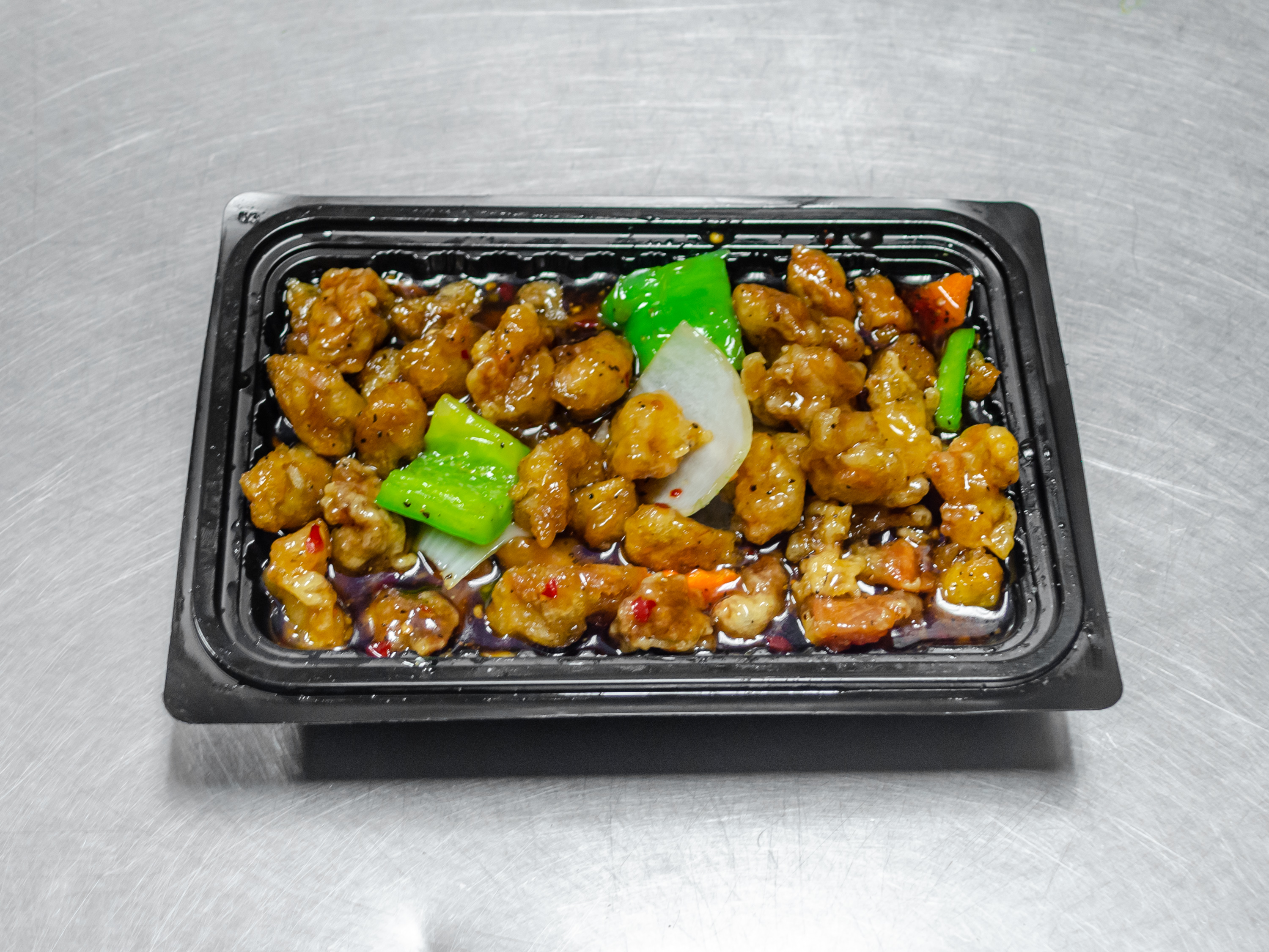 Order 5. Black Pepper Chicken food online from Asian Garden store, Pueblo West on bringmethat.com