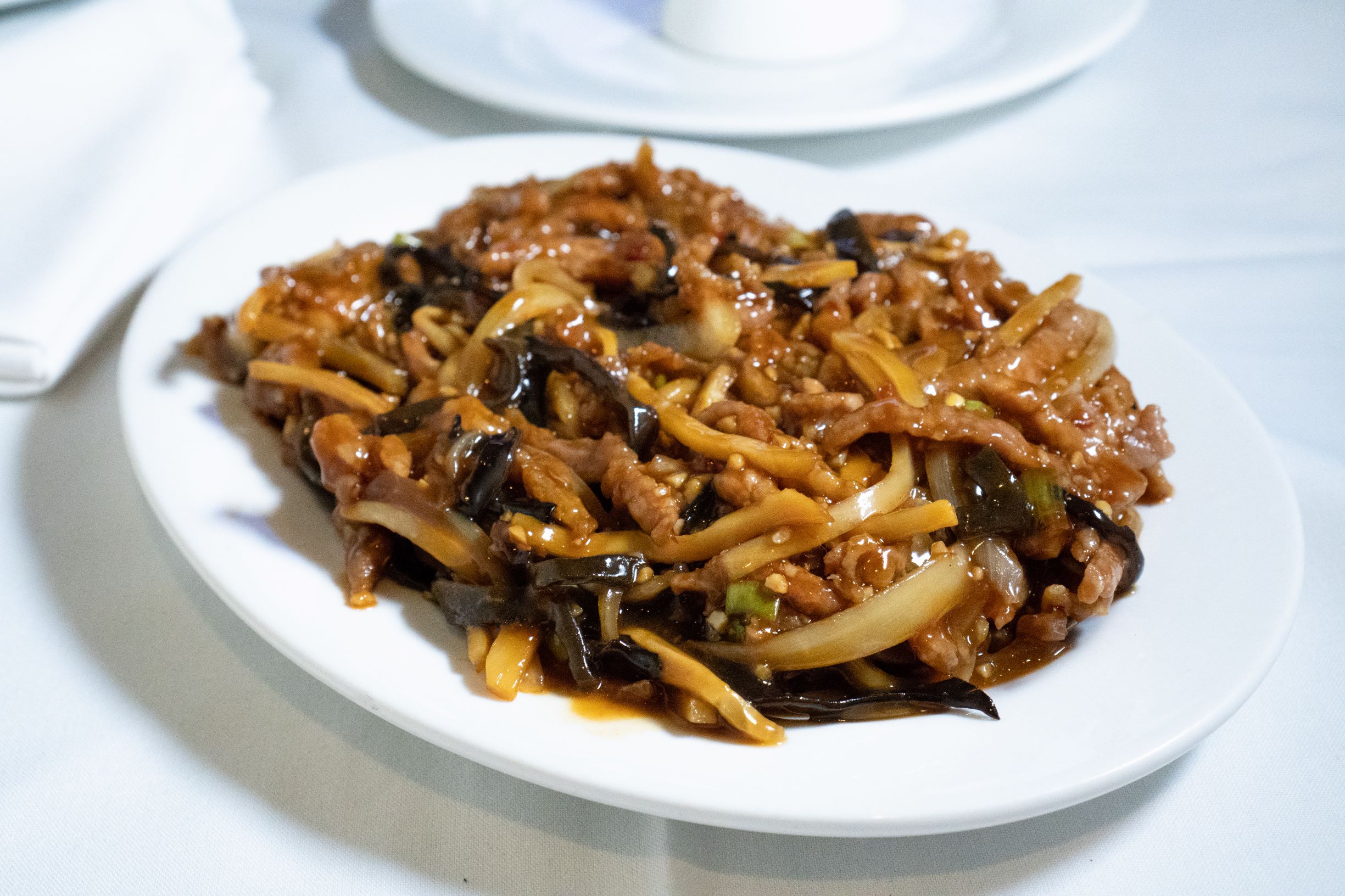 Order 52. Shredded Pork with Garlic Sauce food online from Szechwan Inn store, Canoga Park on bringmethat.com