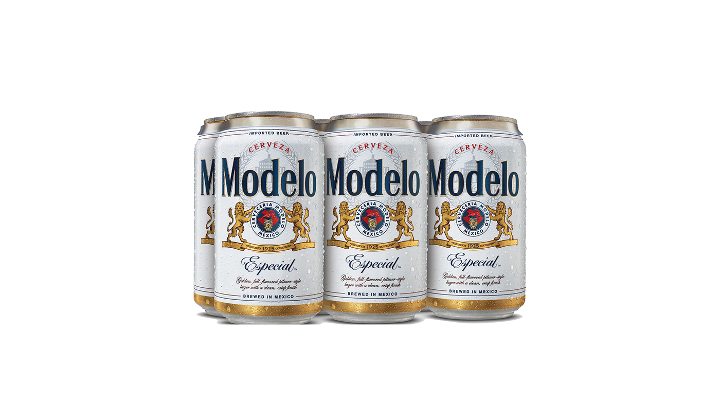 Order Modelo Especial 6 Pack Cans food online from Extramile 5451 store, Carlsbad on bringmethat.com