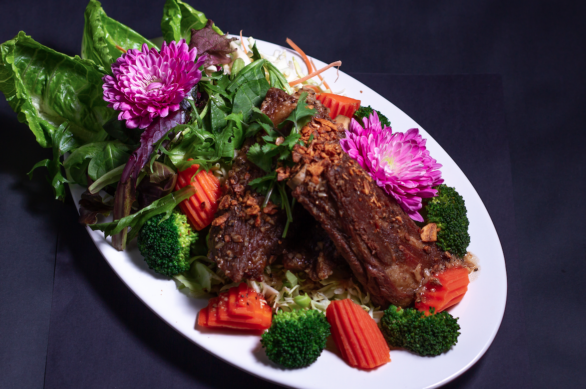 Order * Garlic and Pepper Pork Ribs * food online from Signature Thai Cuisine store, La Mesa on bringmethat.com
