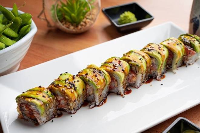 Order Hi-Five Roll food online from Ginza Japanese Restaurant store, Houston on bringmethat.com