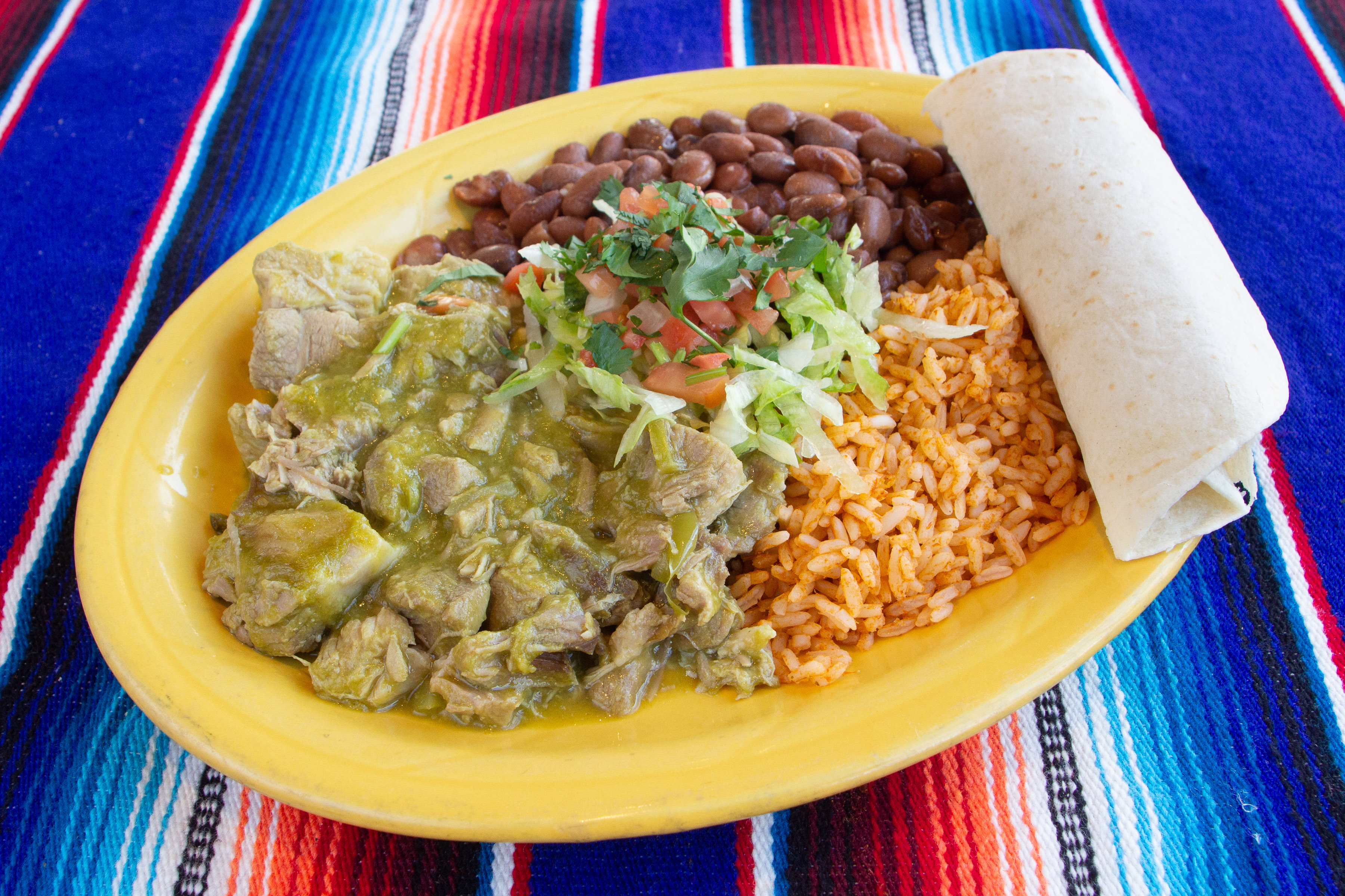 Order Taco and Chile Relleno Combo Plate food online from Aztec Willies store, Portland on bringmethat.com