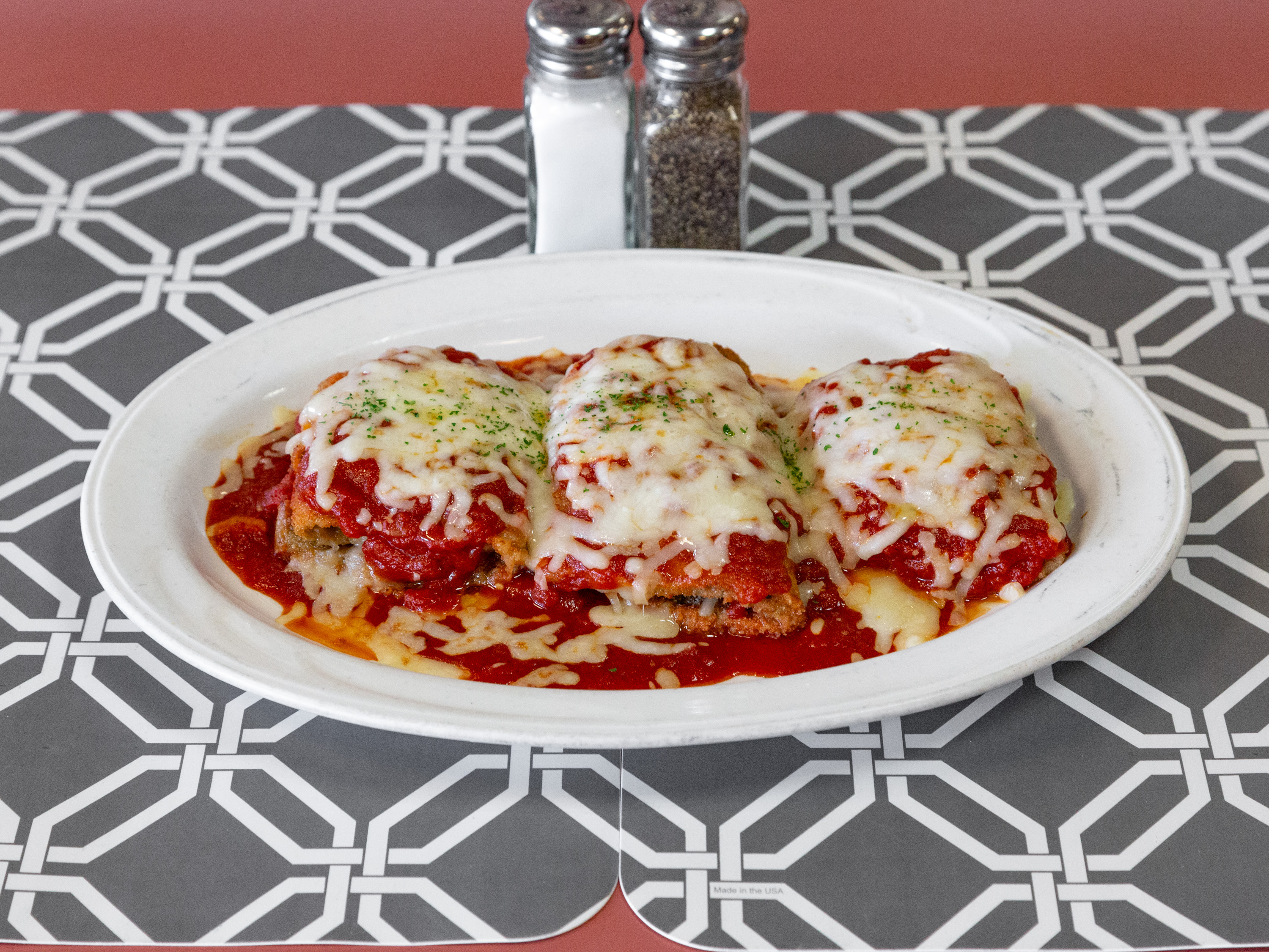 Order Eggplant Rollatini with Pasta food online from Bay Ridge Pizza store, Brooklyn on bringmethat.com