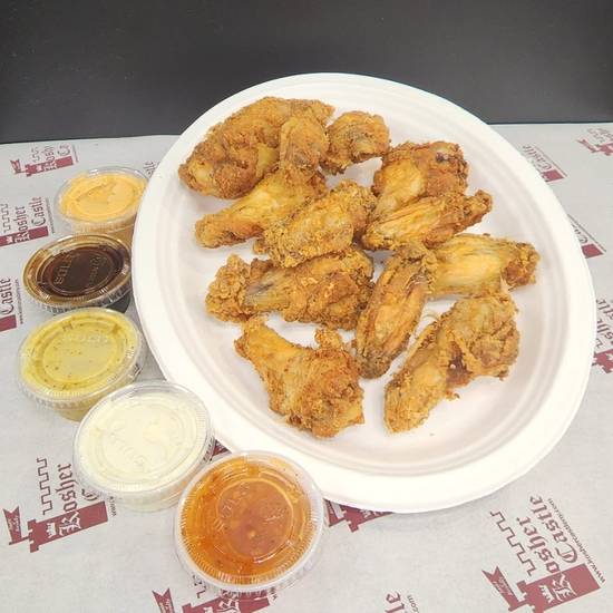 Order Fried Wings Drumettes (12 Pc's) food online from Kosher Castle store, Monsey on bringmethat.com