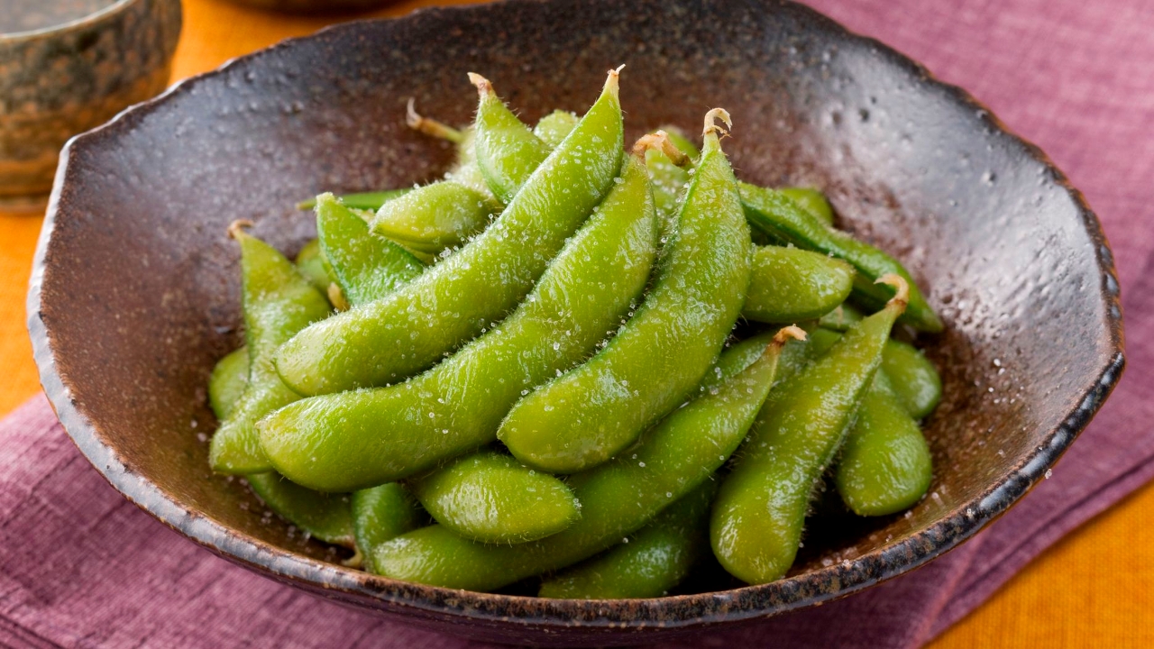 Order Edamame (GF,VG) food online from 26 Thai Sushi & Bar At Brookhaven. store, Brookhaven on bringmethat.com