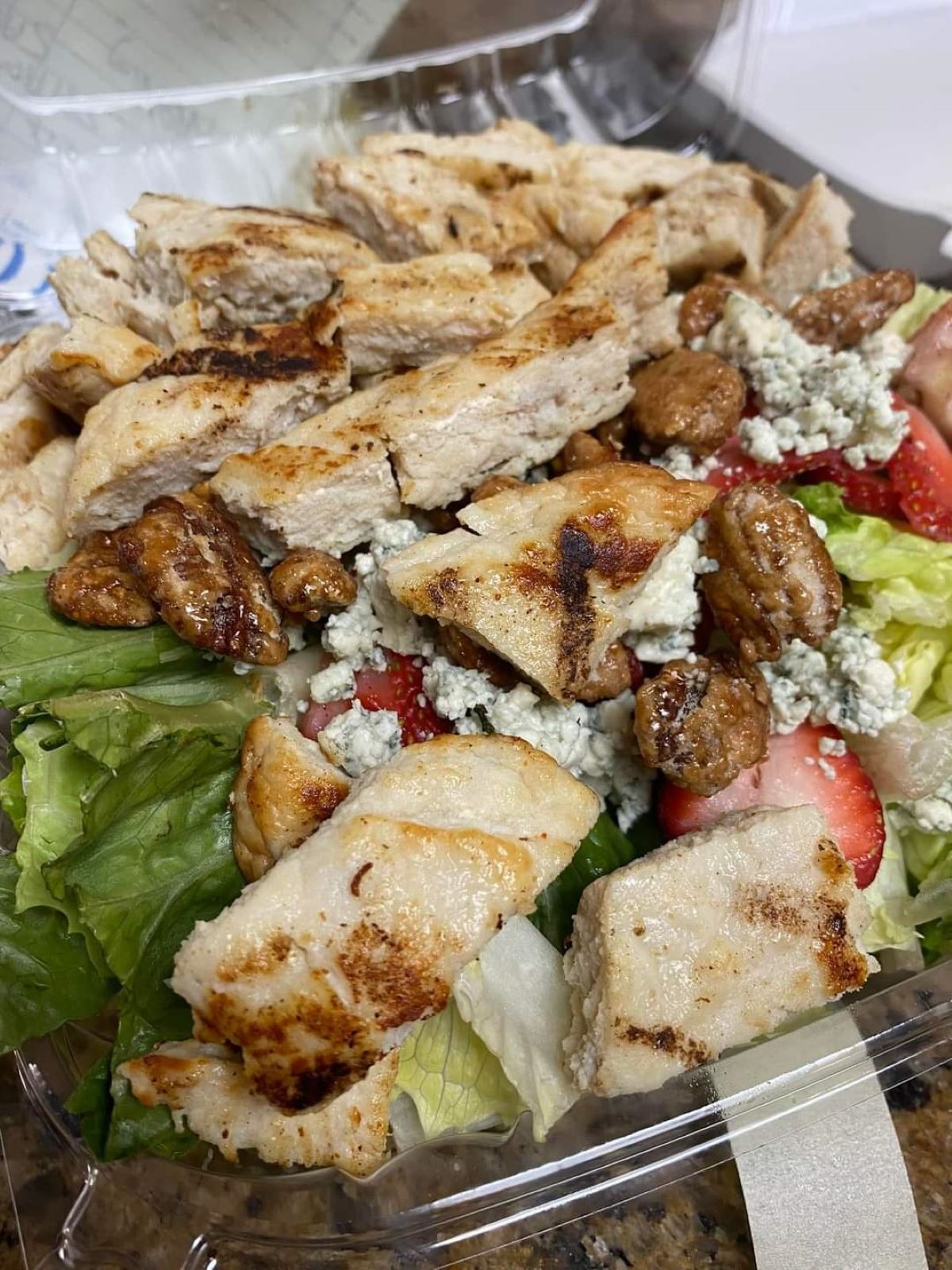 Order Strawberry Salad food online from Italian Kitchen store, Pennsville on bringmethat.com