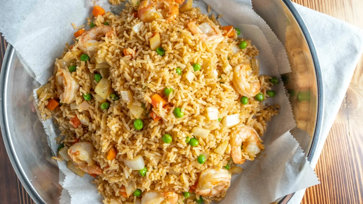 Order Cajun Rice Shrimp  food online from Red Crab Juicy Seafood store, Cleveland on bringmethat.com