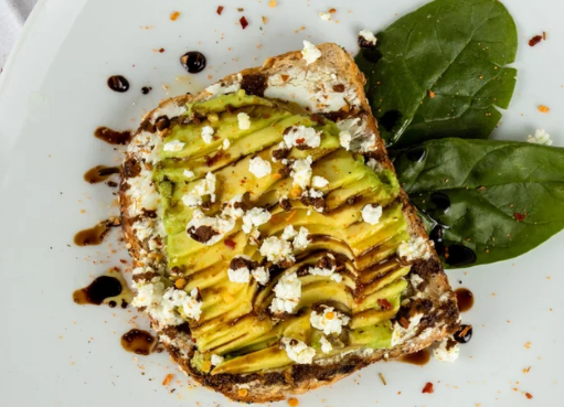 Order Avocado Goat Cheese Toast food online from Java Juice House store, Johnson City on bringmethat.com