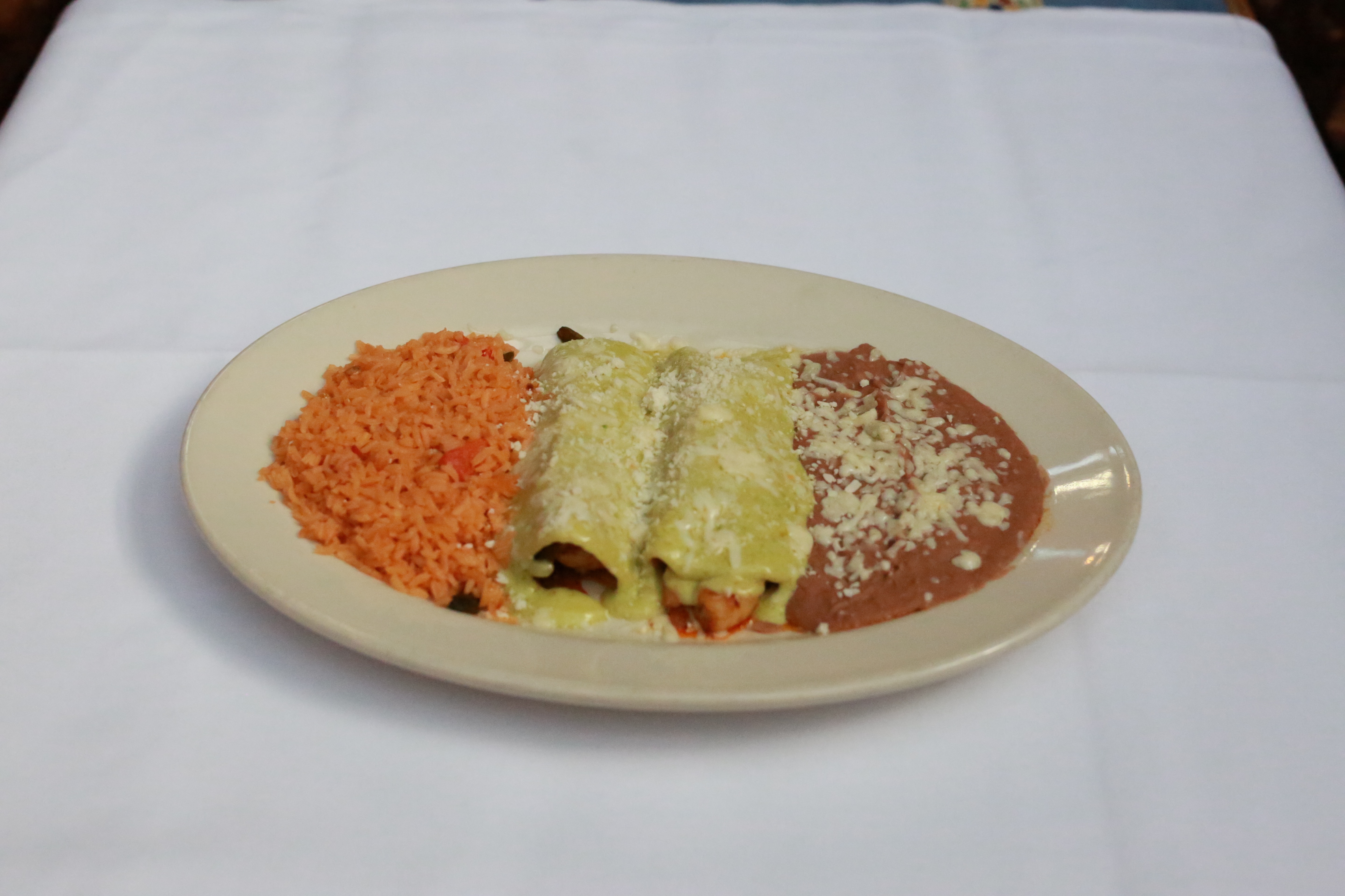 Order Enchiladas Suiza food online from El Tapatio store, Citrus Heights on bringmethat.com
