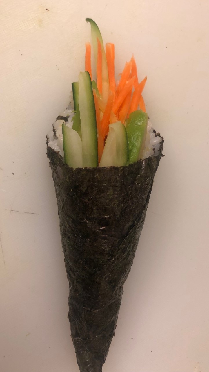 Order Veggie Hand Roll food online from A Plus Sushi store, Malvern on bringmethat.com