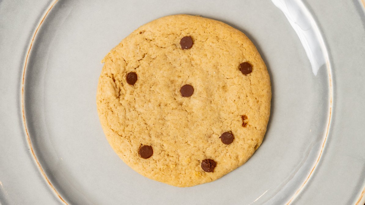 Order Dark Chocolate Chip Cookie (1pc) food online from St. Veg store, Rockville on bringmethat.com