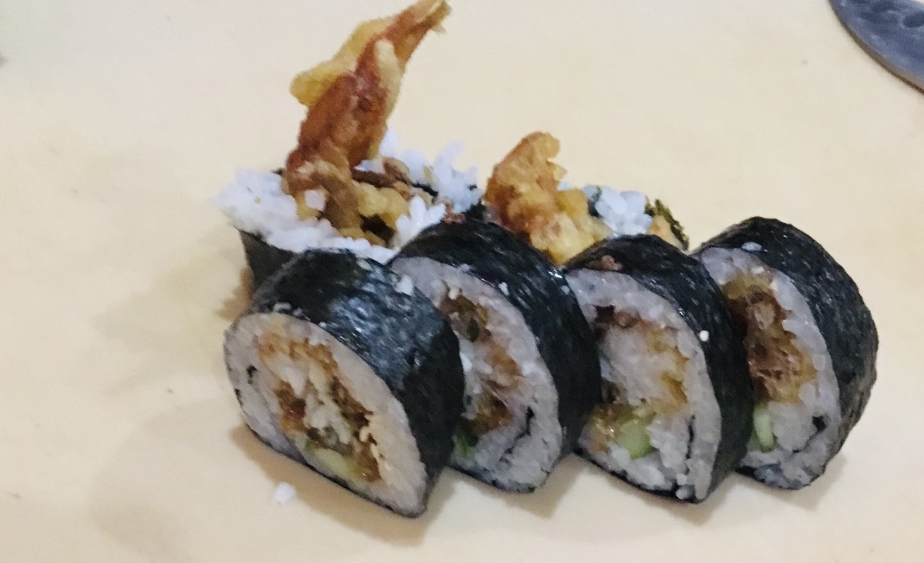Order Soft Shell Crab Roll food online from Tea House store, Charlottesville on bringmethat.com