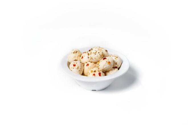 Order Marinated Mozzarella Balls (1/2lb) food online from Primo Hoagies store, Raleigh on bringmethat.com