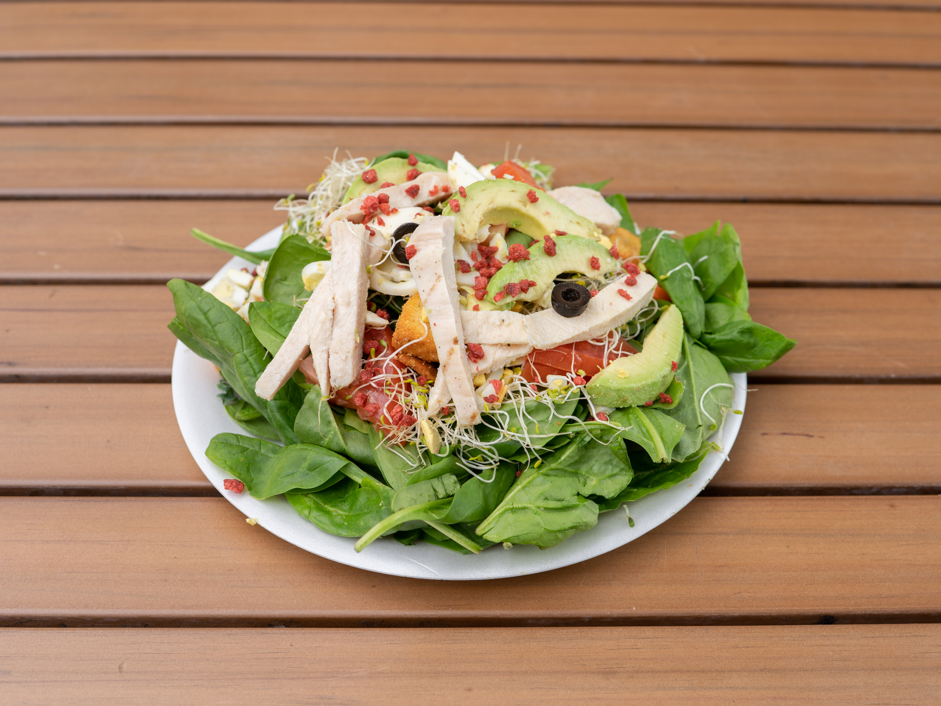 Order Health Protein Salad food online from Salads 2000 store, Compton on bringmethat.com