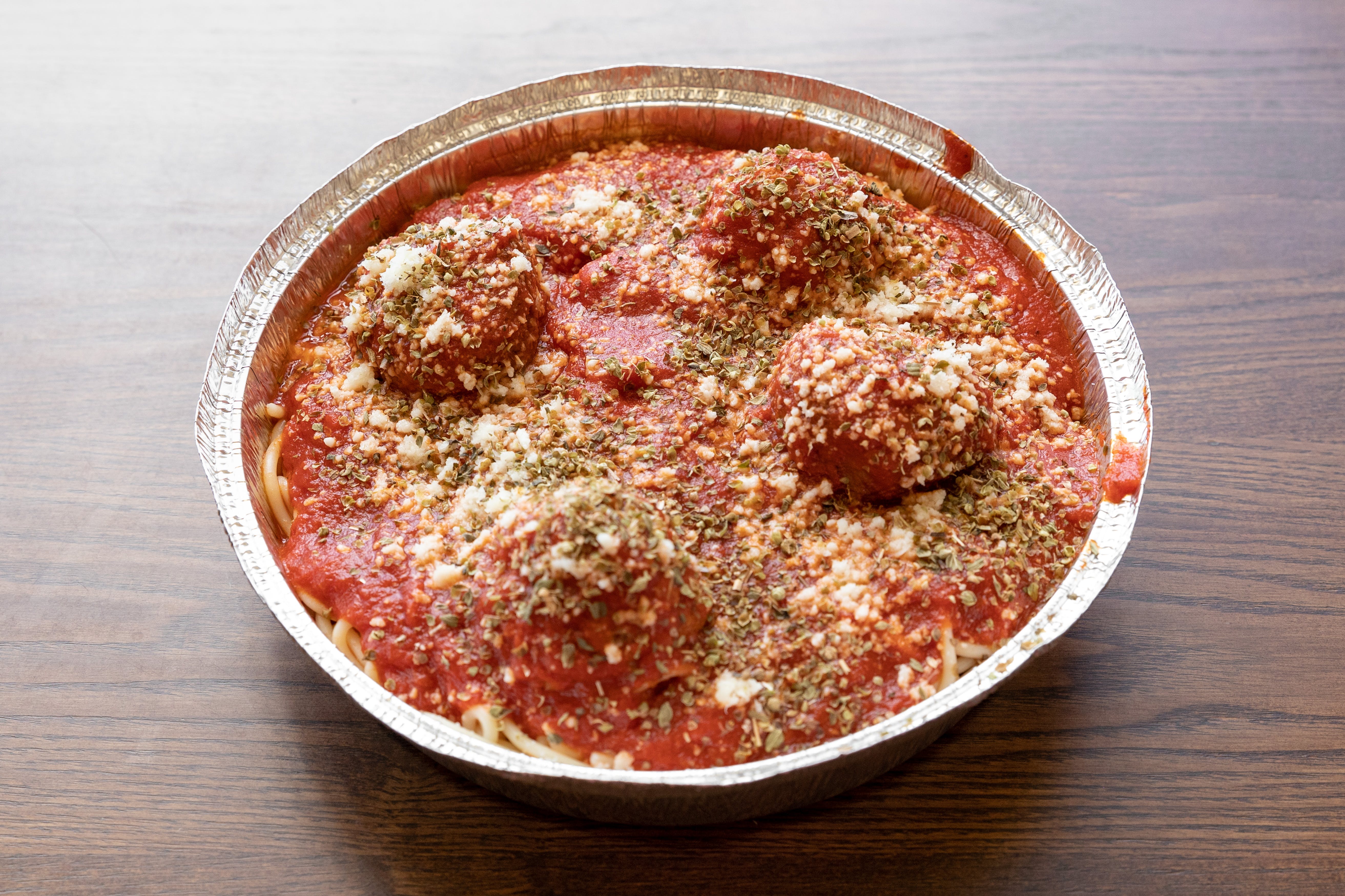 Order Spaghetti with Meatballs - Pasta food online from Palumbo Ii store, Stroudsburg on bringmethat.com