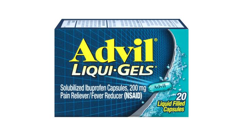 Order Advil - Pain Reliever & Fever Reducer - Liqui-Gels food online from Route 7 Food Mart store, Norwalk on bringmethat.com
